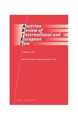 Abbildung von Wittich / Loibl | Austrian Review of International and European Law, Volume 17 (2012) | 1. Auflage | 2015 | 17 | beck-shop.de