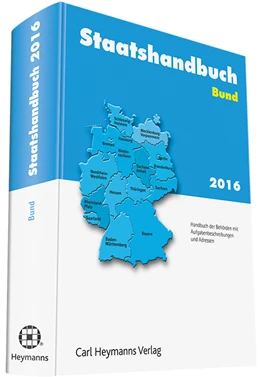 Abbildung von Ostarek | Staatshandbuch Bund 2016 | 1. Auflage | 2016 | beck-shop.de