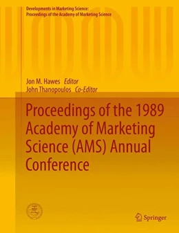 Abbildung von Hawes | Proceedings of the 1989 Academy of Marketing Science (AMS) Annual Conference | 1. Auflage | 2015 | beck-shop.de