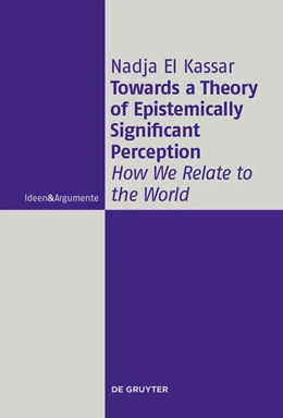 Abbildung von Kassar | Towards a Theory of Epistemically Significant Perception | 1. Auflage | 2015 | beck-shop.de