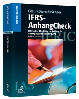 Abbildung von Cesur / Diersch | IFRS-AnhangCheck • CD-ROM | 1. Auflage | 2016 | beck-shop.de