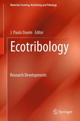 Abbildung von Davim | Ecotribology | 1. Auflage | 2015 | beck-shop.de