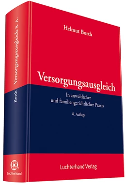 Abbildung von Borth | Versorgungsausgleich | 8. Auflage | 2017 | beck-shop.de