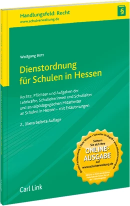 Abbildung von Bott | Dienstordnung für Schulen in Hessen | 2. Auflage | 2015 | beck-shop.de