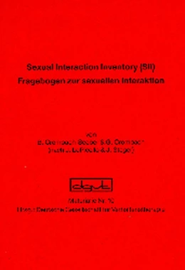 Abbildung von Crombach-Seeber / Crombach | Sexual Interaction Inventory (SII) | 2. Auflage | | beck-shop.de