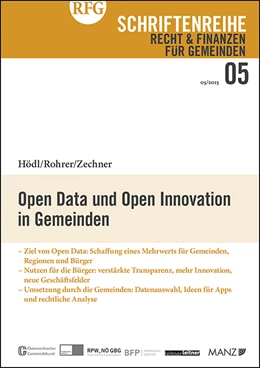 Abbildung von Hödl / Rohrer | Open Data und Open Innovation in Gemeinden | 1. Auflage | 2015 | beck-shop.de