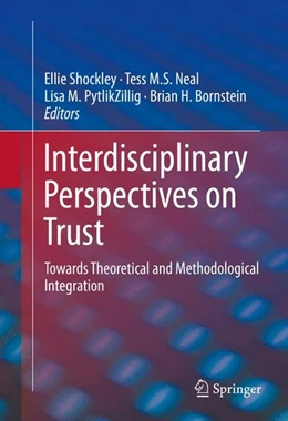 Abbildung von Shockley / Neal | Interdisciplinary Perspectives on Trust | 1. Auflage | 2015 | beck-shop.de