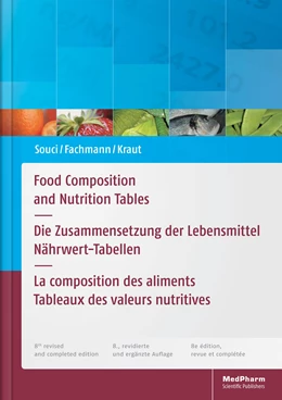 Abbildung von Souci / Fachmann | Die Zusammensetzung der Lebensmittel, Nährwert-Tabellen | 8. Auflage | 2016 | beck-shop.de