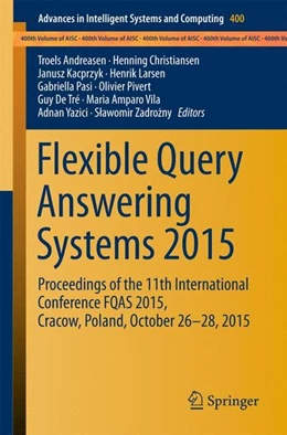 Abbildung von Andreasen / Christiansen | Flexible Query Answering Systems 2015 | 1. Auflage | 2015 | beck-shop.de