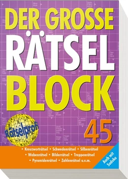 Abbildung von Der große Rätselblock 45 | 1. Auflage | 2015 | beck-shop.de