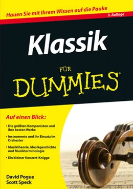 Abbildung von Pogue / Speck | Klassik für Dummies | 3. Auflage | 2015 | beck-shop.de