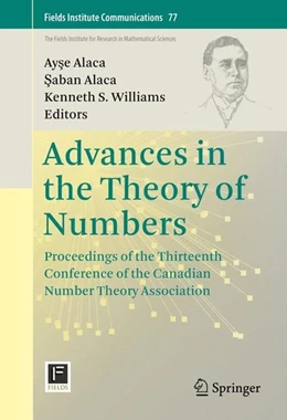 Abbildung von Alaca / Williams | Advances in the Theory of Numbers | 1. Auflage | 2015 | beck-shop.de