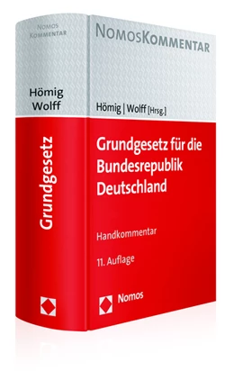 Abbildung von Hömig / Wolff (Hrsg.) | Grundgesetz für die Bundesrepublik Deutschland | 11. Auflage | 2016 | beck-shop.de