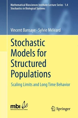 Abbildung von Meleard / Bansaye | Stochastic Models for Structured Populations | 1. Auflage | 2015 | beck-shop.de