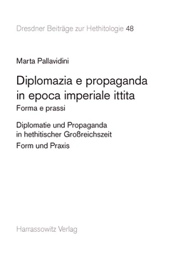 Abbildung von Pallavidini | Diplomazia e propaganda in epoca imperiale ittita | 1. Auflage | 2016 | beck-shop.de