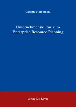 Abbildung von Herberhold | Unternehmenskultur zum Enterprise Resource Planning | 1. Auflage | 2016 | 94 | beck-shop.de