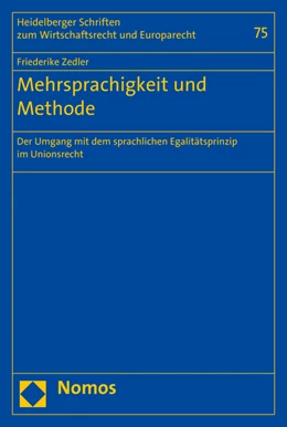Abbildung von Zedler | Mehrsprachigkeit und Methode | 1. Auflage | 2016 | 75 | beck-shop.de