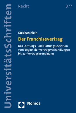 Abbildung von Klein | Der Franchisevertrag | 1. Auflage | 2015 | 877 | beck-shop.de
