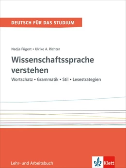 Abbildung von Fügert / Richter | Wissenschaftssprache verstehen | 1. Auflage | 2016 | beck-shop.de