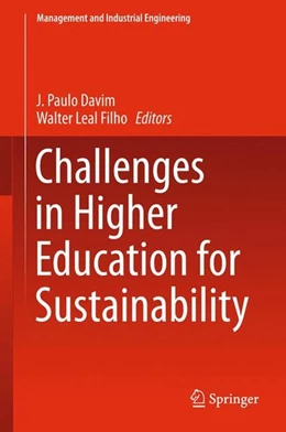 Abbildung von Davim / Leal Filho | Challenges in Higher Education for Sustainability | 1. Auflage | 2015 | beck-shop.de