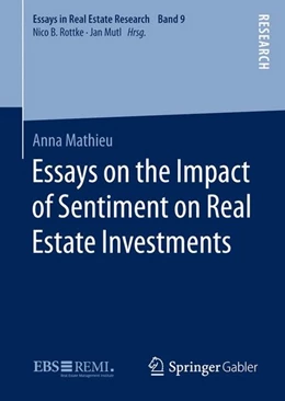 Abbildung von Mathieu | Essays on the Impact of Sentiment on Real Estate Investments | 1. Auflage | 2015 | beck-shop.de
