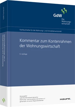 Abbildung von Kommentar zum Kontenrahmen der Wohnungswirtschaft | 9. Auflage | 2017 | beck-shop.de