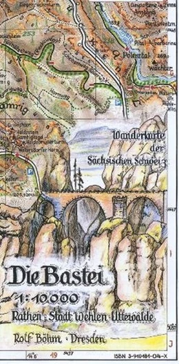 Abbildung von Böhm | Die Bastei 1 : 10 000 | 7. Auflage | 2015 | beck-shop.de