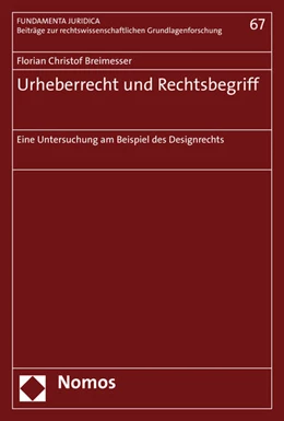 Abbildung von Breimesser | Urheberrecht und Rechtsbegriff | 1. Auflage | 2016 | beck-shop.de