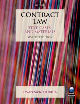 Abbildung von McKendrick | Contract Law | 7. Auflage | 2016 | beck-shop.de