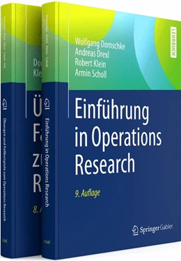 Abbildung von Domschke / Drexl | Lehr- und Arbeitsbuch Operations Research im Paket | 1. Auflage | 2016 | beck-shop.de