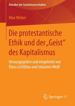 Abbildung von Weber / Lichtblau | Die protestantische Ethik und der 