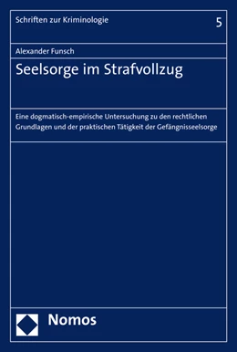 Abbildung von Funsch | Seelsorge im Strafvollzug | 1. Auflage | 2015 | 5 | beck-shop.de