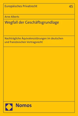 Abbildung von Alberts | Wegfall der Geschäftsgrundlage | 1. Auflage | 2016 | 45 | beck-shop.de