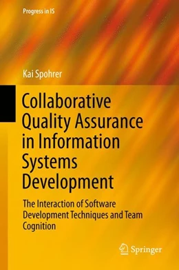 Abbildung von Spohrer | Collaborative Quality Assurance in Information Systems Development | 1. Auflage | 2015 | beck-shop.de