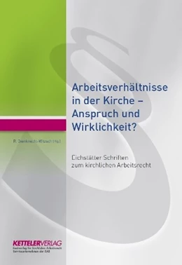 Abbildung von Oxenknecht-Witzsch | Eichstätter Schriften zum kirchlichen Arbeitsrecht | 1. Auflage | 2015 | beck-shop.de