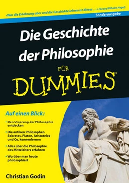 Abbildung von Godin | Die Geschichte der Philosophie für Dummies | 2. Auflage | 2016 | beck-shop.de