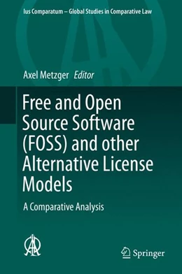 Abbildung von Metzger | Free and Open Source Software (FOSS) and other Alternative License Models | 1. Auflage | 2015 | beck-shop.de