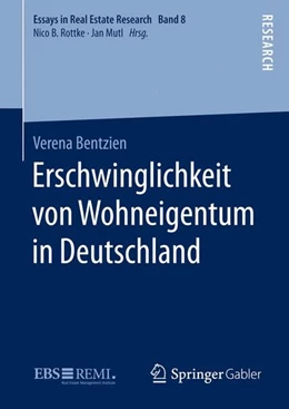 Abbildung von Bentzien | Erschwinglichkeit von Wohneigentum in Deutschland | 1. Auflage | 2015 | beck-shop.de