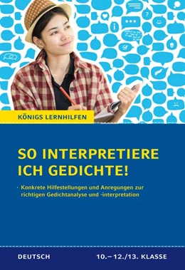 Abbildung von Huber | So interpretiere ich Gedichte! | 1. Auflage | 2016 | beck-shop.de