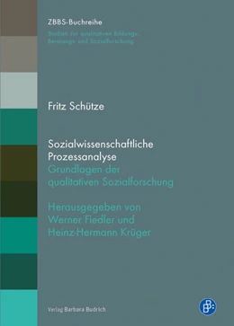Abbildung von Schütze / Fiedler | Sozialwissenschaftliche Prozessanalyse | 1. Auflage | 2016 | beck-shop.de