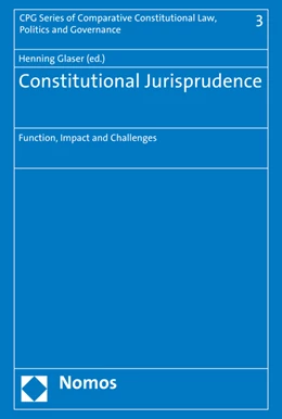 Abbildung von Glaser (Hrsg.) | Constitutional Jurisprudence | 1. Auflage | 2016 | 3 | beck-shop.de