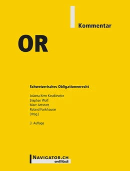 Abbildung von Fankhauser / Kren Kostkiewicz | OR Kommentar | 1. Auflage | 2016 | beck-shop.de
