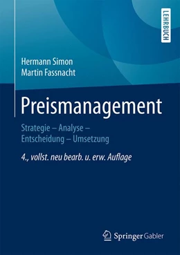 Abbildung von Simon / Fassnacht | Preismanagement | 4. Auflage | 2016 | beck-shop.de