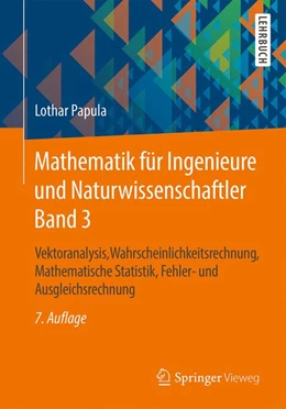 Abbildung von Papula | Mathematik für Ingenieure und Naturwissenschaftler Band 3 | 7. Auflage | 2016 | beck-shop.de