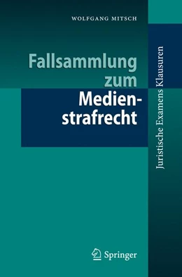 Abbildung von Mitsch | Fallsammlung zum Medienstrafrecht | 1. Auflage | 2019 | beck-shop.de
