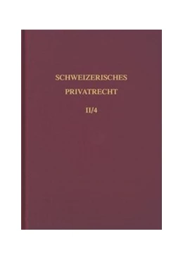 Abbildung von Schweizerisches Privatrecht, Band II/4: Einleitung und Personenrecht. Teilband 4 | 1. Auflage | 1998 | beck-shop.de