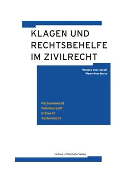 Abbildung von Duss Jacobi / Marro | Klagen und Rechtsbehelfe im Zivilrecht | 1. Auflage | 2016 | beck-shop.de