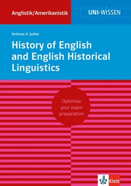 Abbildung von Jucker | History of English and English Historical Linguistics | 1. Auflage | 2016 | beck-shop.de