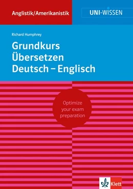 Abbildung von Humphrey | Grundkurs Übersetzen Deutsch-Englisch | 1. Auflage | 2016 | beck-shop.de