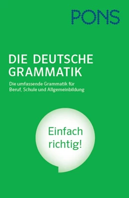 Abbildung von PONS Die Deutsche Grammatik | 1. Auflage | 2016 | beck-shop.de